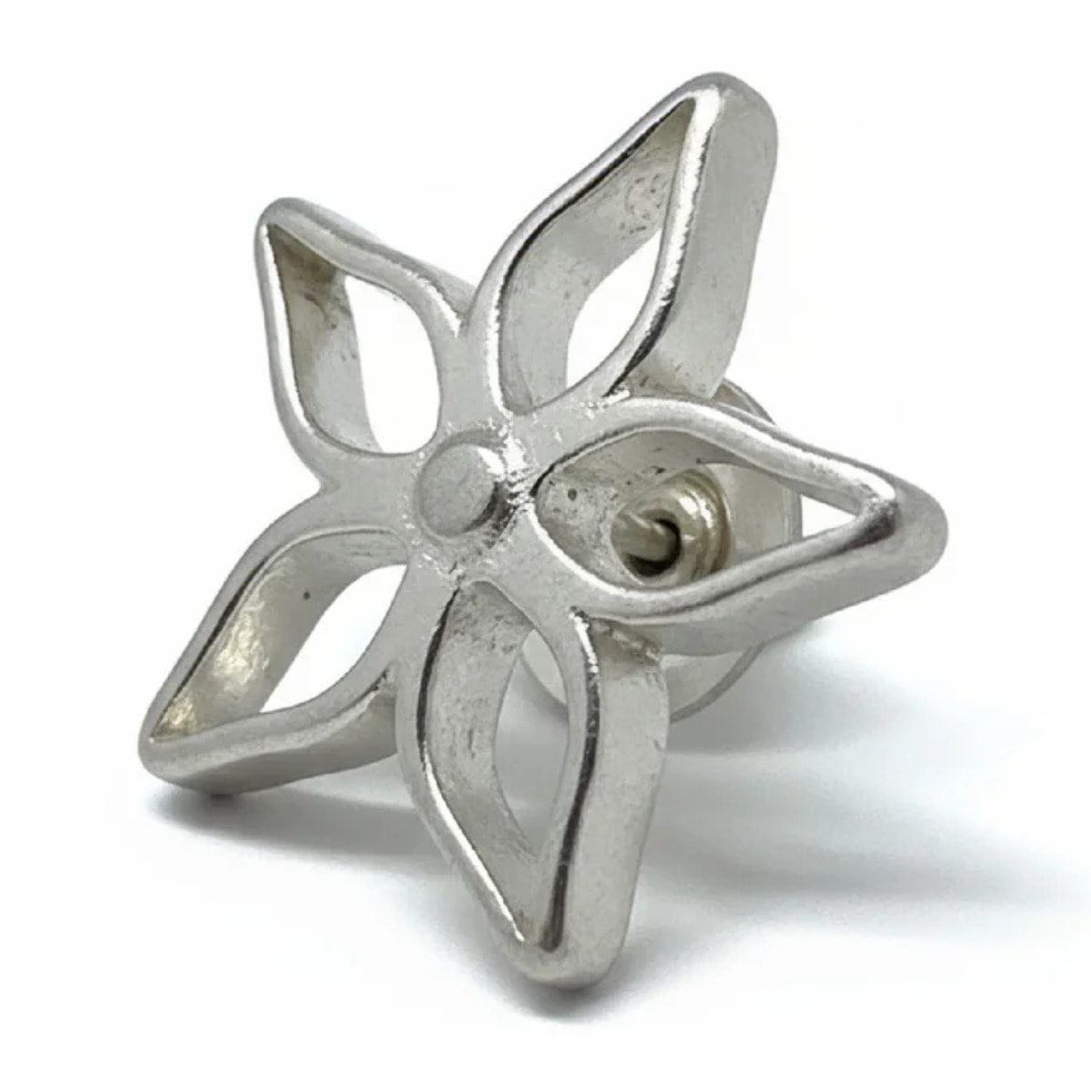 Pendiente presión Irregular Blom en plata chapado 10µ