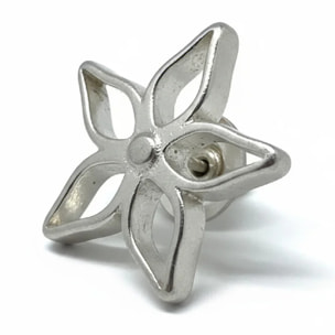 Pendiente presión Irregular Blom en plata chapado 10µ