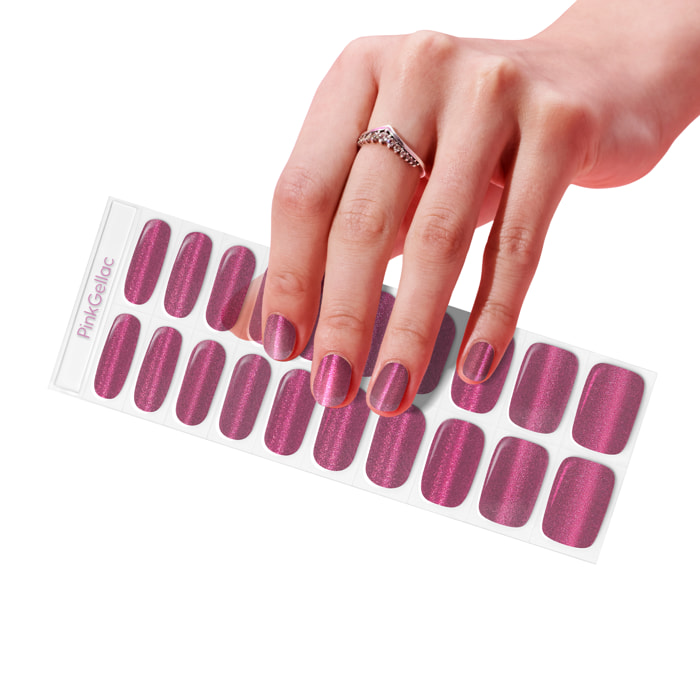 Stickers gel - 0027 Cat Eye Flamenco Red