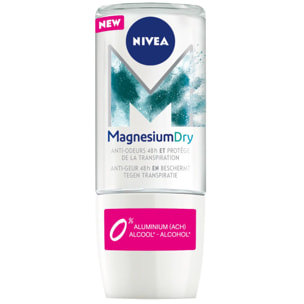 Pack de 3 - NIVEA - Déodorant Bille Femme Magnesium Dry Fresh 3X50ml