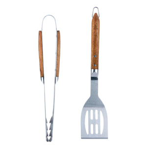 Set de spatule et pince de barbecue - "Sève"