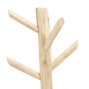 WILL - Porte-manteau 3 branches en teck naturel