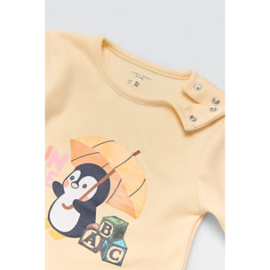 Set per neonato da 3 pezzi con pinguino