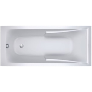 Baignoire droite Corvette acrylique renforcée