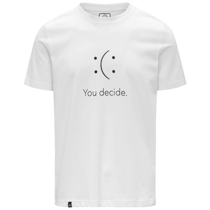 Kappa - Camisetas y tops Hombre Blanco - Logo Decide
