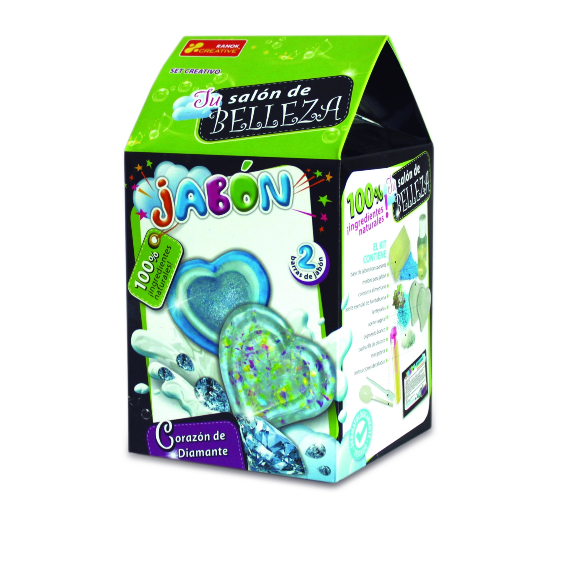 BOMBAS DE BAÑO: CORAZÓN DE DIAMANTE