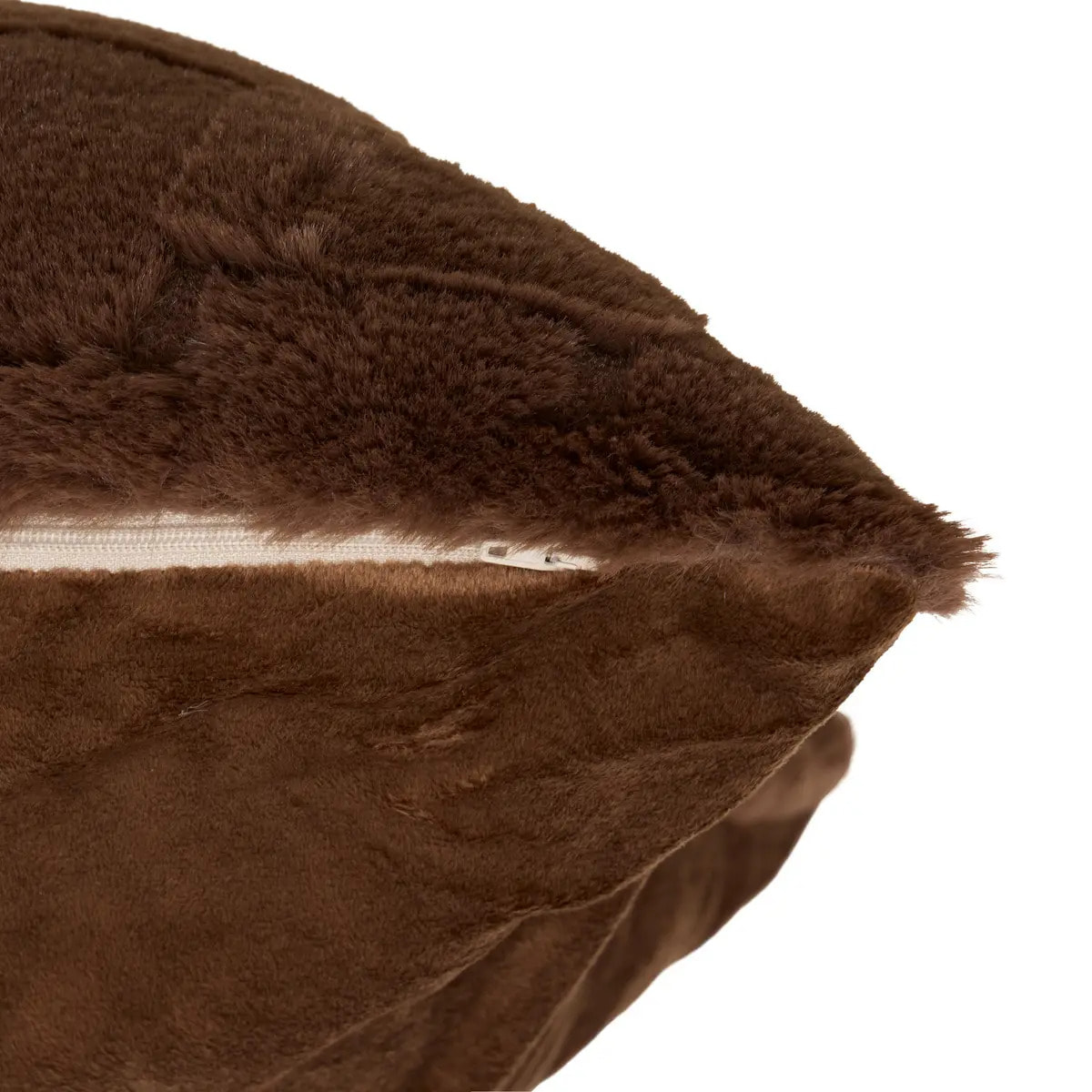 Coussin Nalia rectangulaire 50x80cm marron