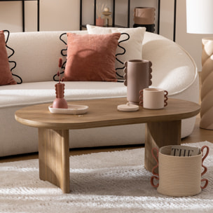 Table basse Lousada bois naturel 110x60cm