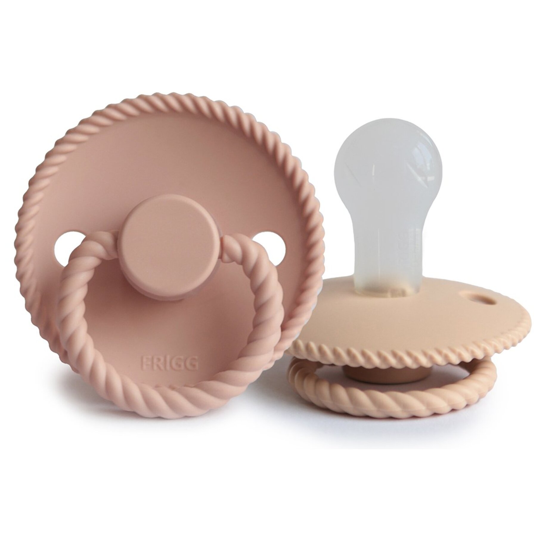 Frigg Pack 2 Chupetes Block Silicona Rope