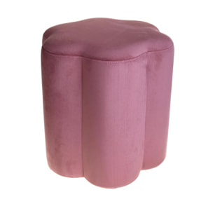 Pouf velvet - 35xH39x38cm - Pezzi 1 - Bianchi Dino SpA