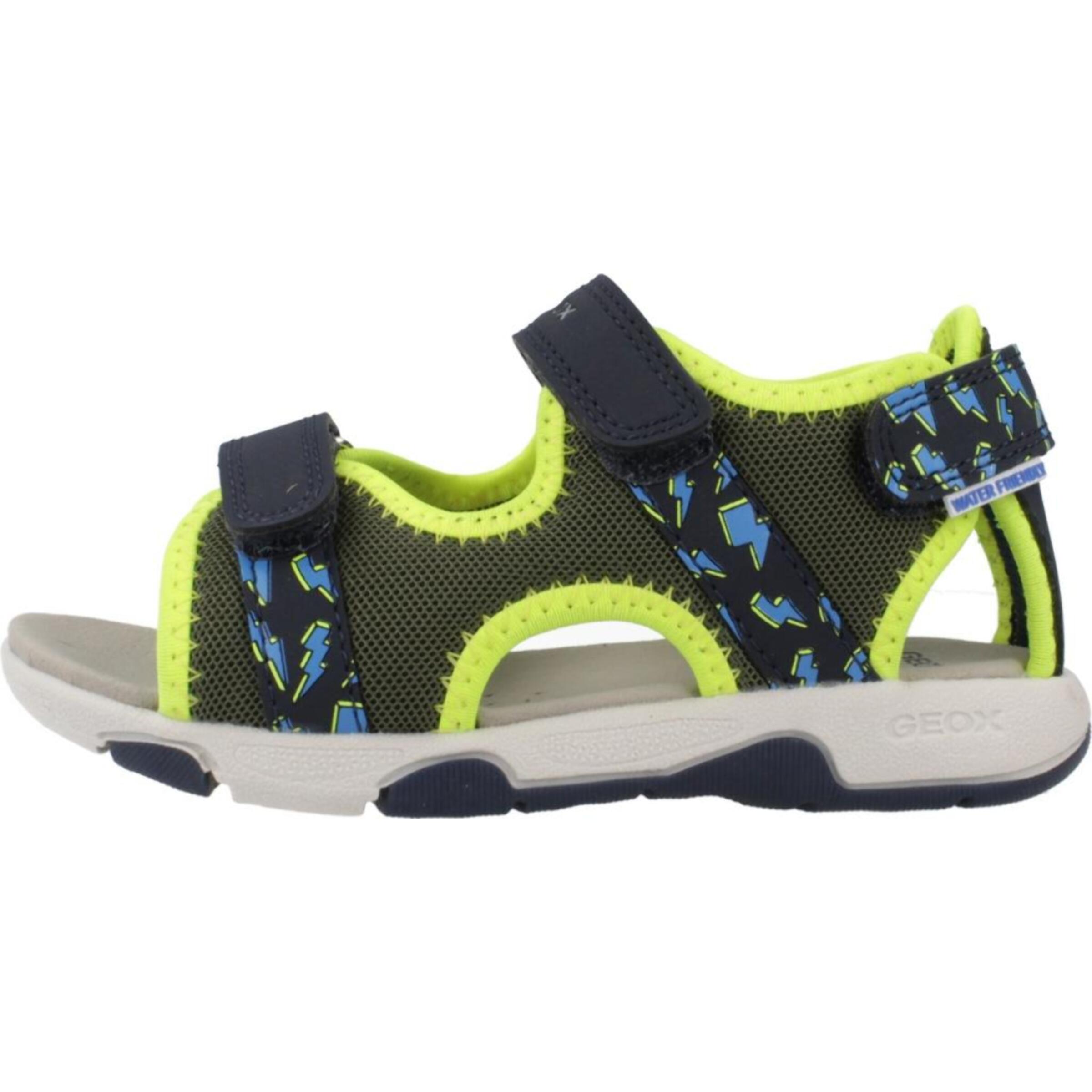Sandalias Niño de la marca GEOX  modelo B SANDAL MULTY BOY VERDE