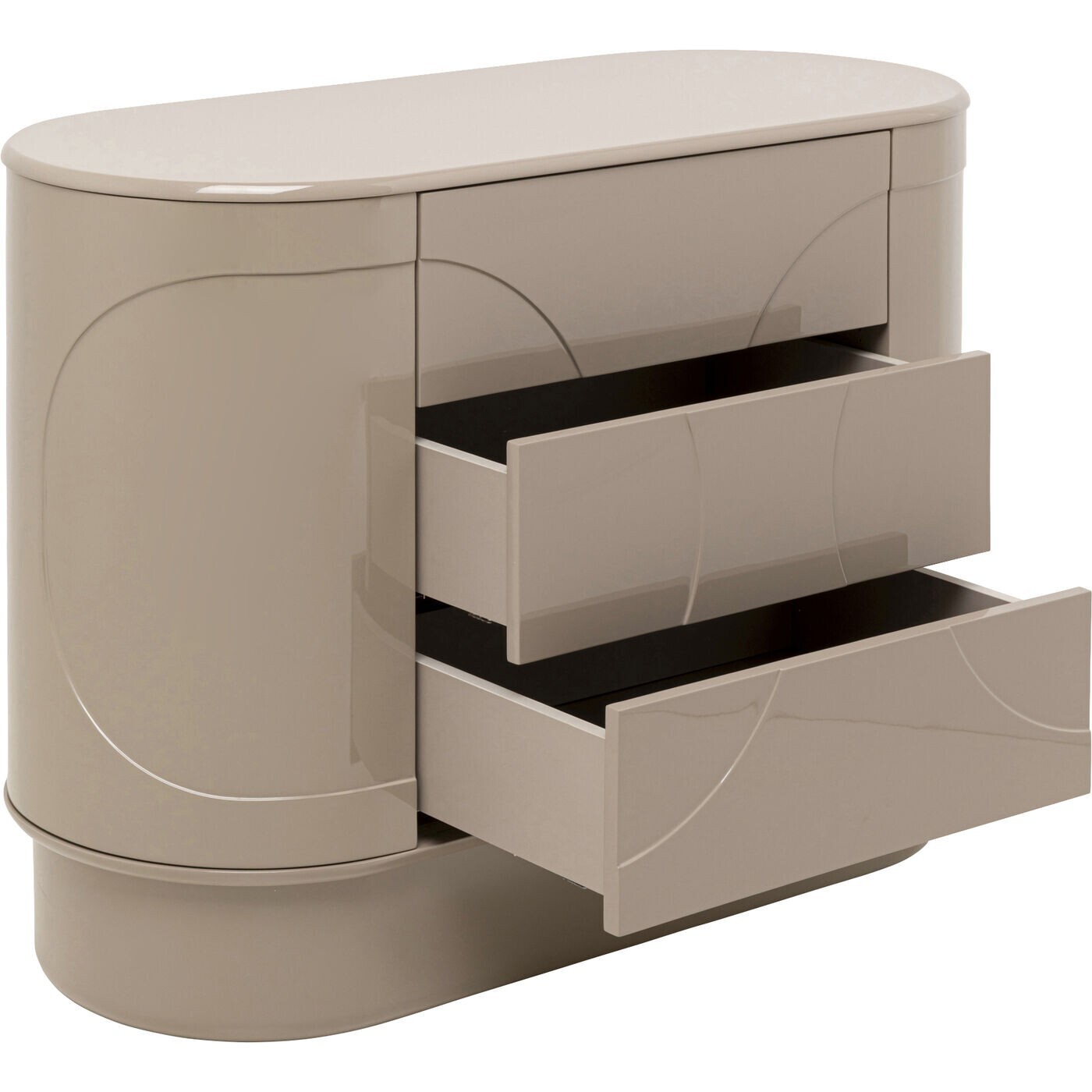 Commode Groove taupe Kare Design