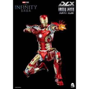 Infinity Saga Iron Man Mark 43 Af Action Figura Threezero