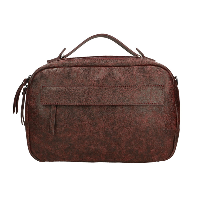Borsa a mano unisex Modello Avelon - Vera Pelle - 20.0 x 29.0 x 9.0 cm