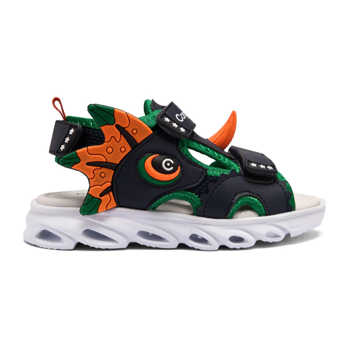 Sandali Dino Multi Light leggeri per ragazzi con chiusura in velcro