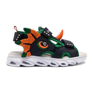 Sandali Dino Multi Light leggeri per ragazzi con chiusura in velcro