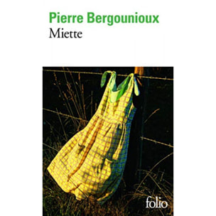 Pierre Bergounioux | Miette | Livre d'occasion