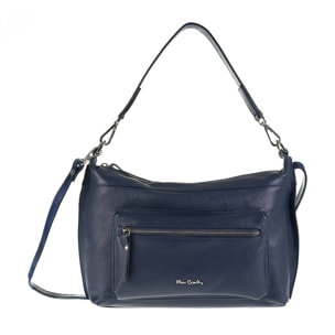 Borsa a spalla da donna Made in Italy - Modello Seraphina - 100% pelle - 35.0 x 23.0 x 20.0 cm