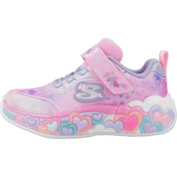 Zapatillas Niña Eternal Heart Lights Rosa