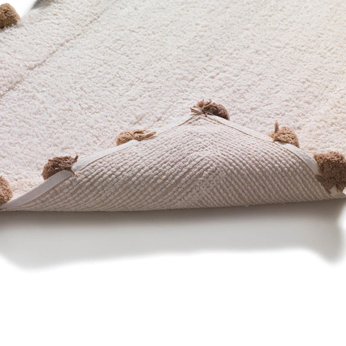 INTRECCI Tappeto bagno antiscivolo 50x80 cm, 100% cotone