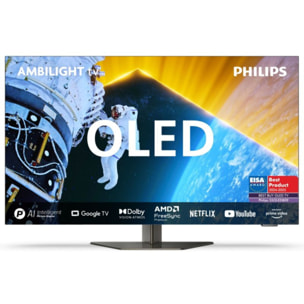 TV OLED PHILIPS 55OLED809 Ambilight Dalle EX 2024