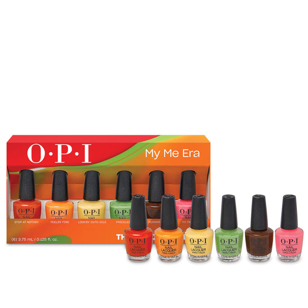 OPI Nail Lacquer - Coffret Vernis - Vernis à ongles tenue jusqu'à 7 jours - 6x3,75ml