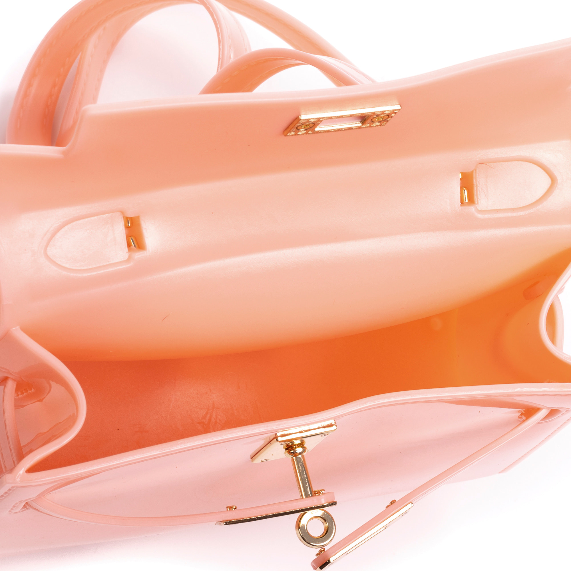 Villacidro borsa a mano Tote mini in PVC.