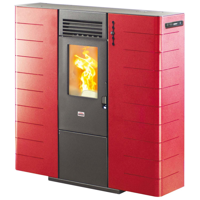 Stufa A Pellet Queen Slim 10Kw - Canalizzabile