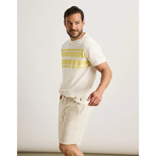 Camiseta Manga Corta Amarillo - Foilmil