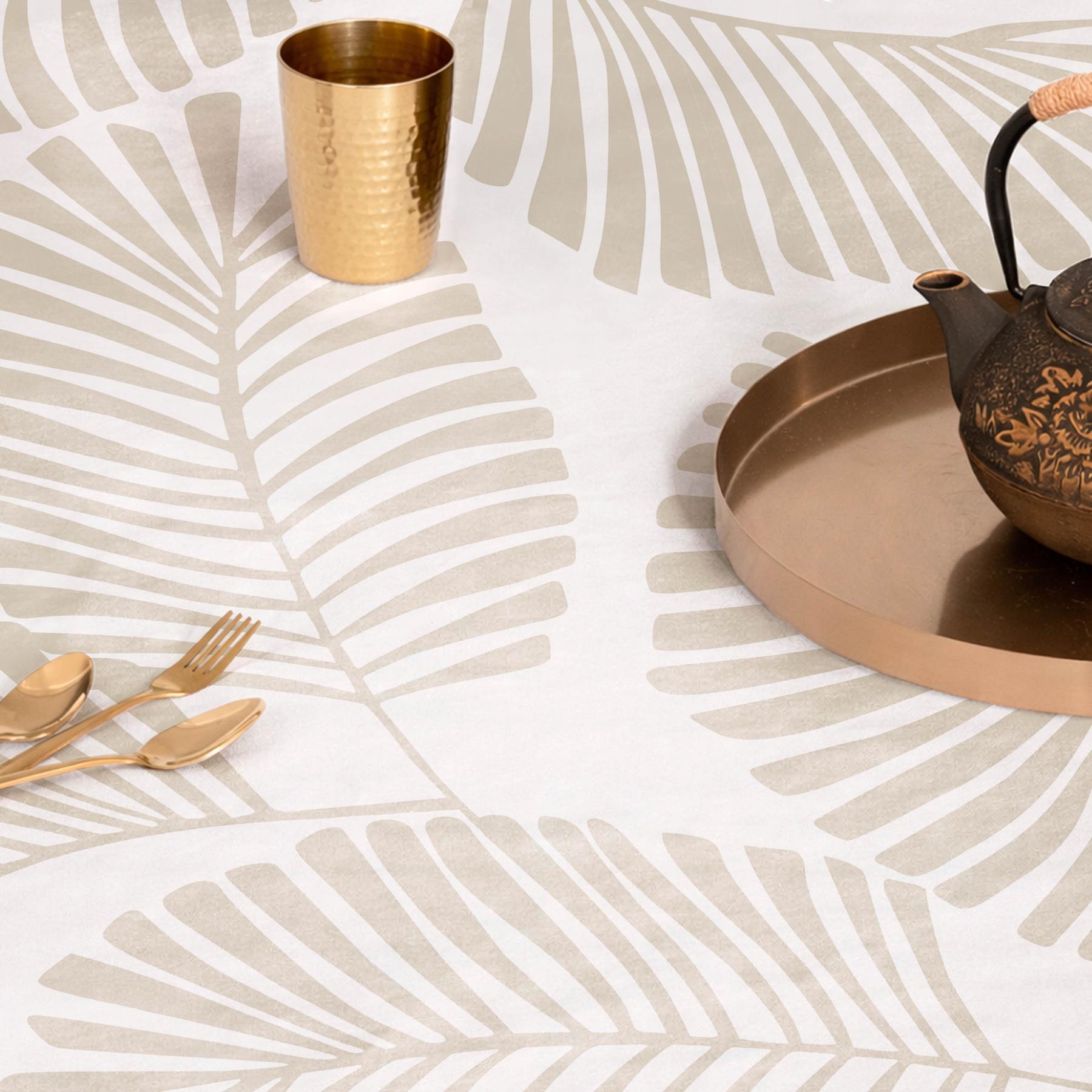 Nappe anti-taches XOP BEIGE - en 100 % coton