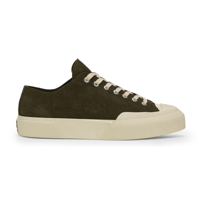 Superga - Zapatillas Unisex Verde - 2432 WORKS SUEDE FLESH OUT