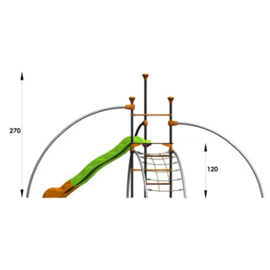 Structure de jeux Trigano - EVO FILO - 9 enfants