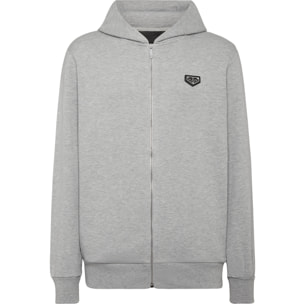 PHILIPP PLEIN Hooded Sweatjacket ICONIC PLEIN