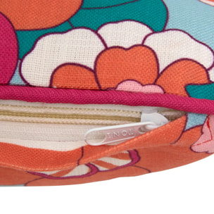 Coussin d'extérieur Cha cha pop 40x40cm bleu