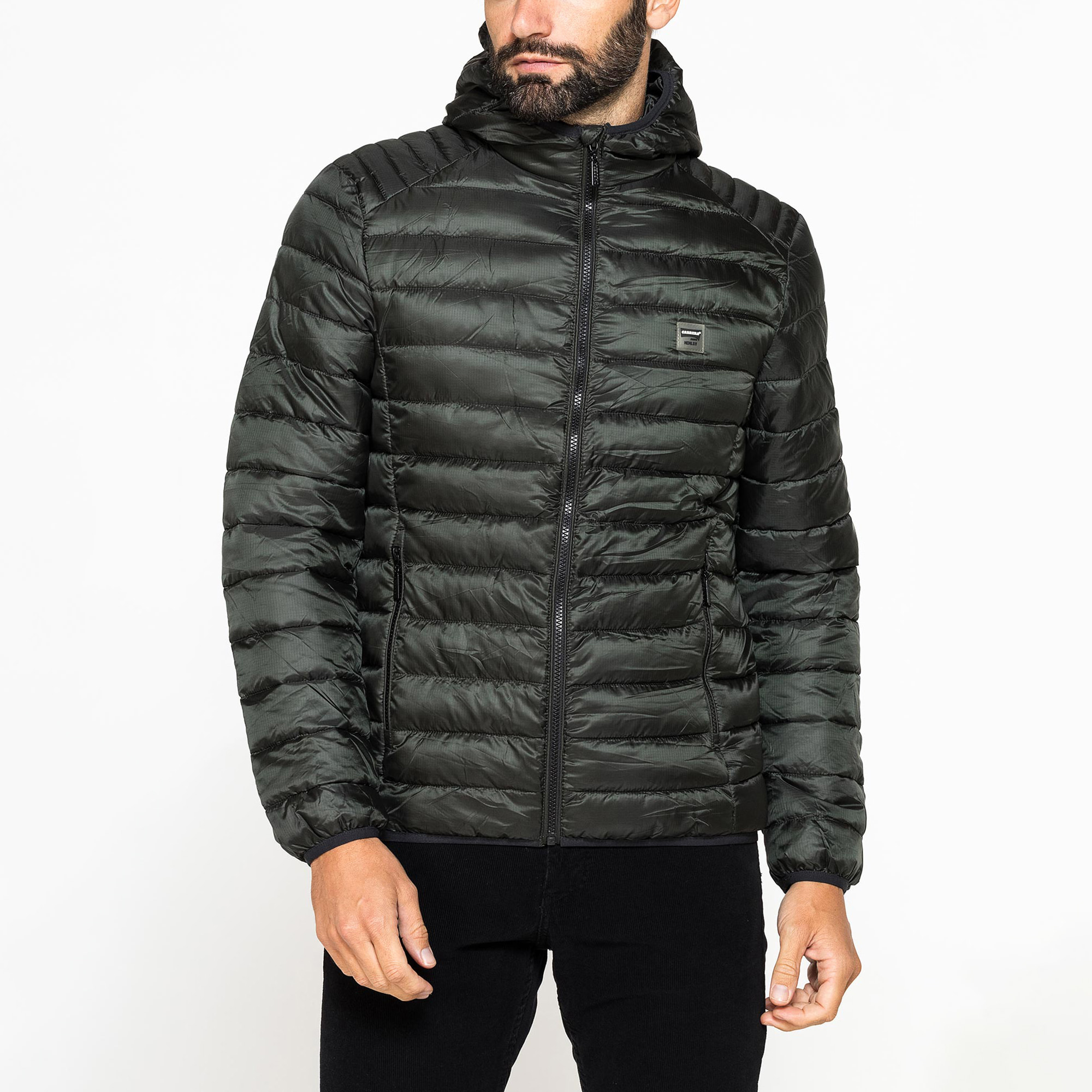 PIUMINO ULTRALEGGERO IN RIPSTOP CON CAPPUCCIO