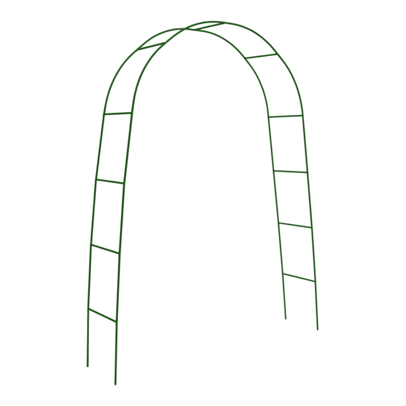 Arches de jardin arrondies 235cm - lot de 2