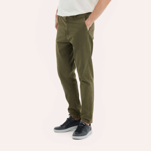 Pantalón chino Loop MUNICH lifesyle hombre de algodón-spandex khaki