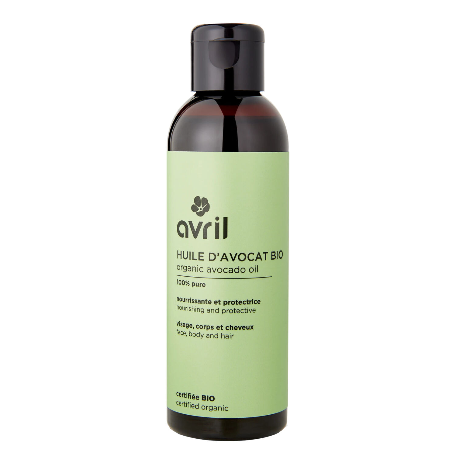 Huile végétale  - Huile d'avocat Certifiée bio 100 ml