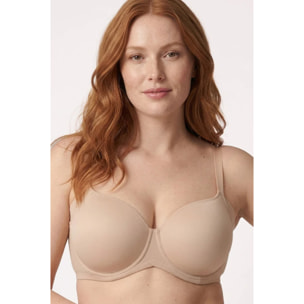Reggiseno con ferretto con imbottitura Beige