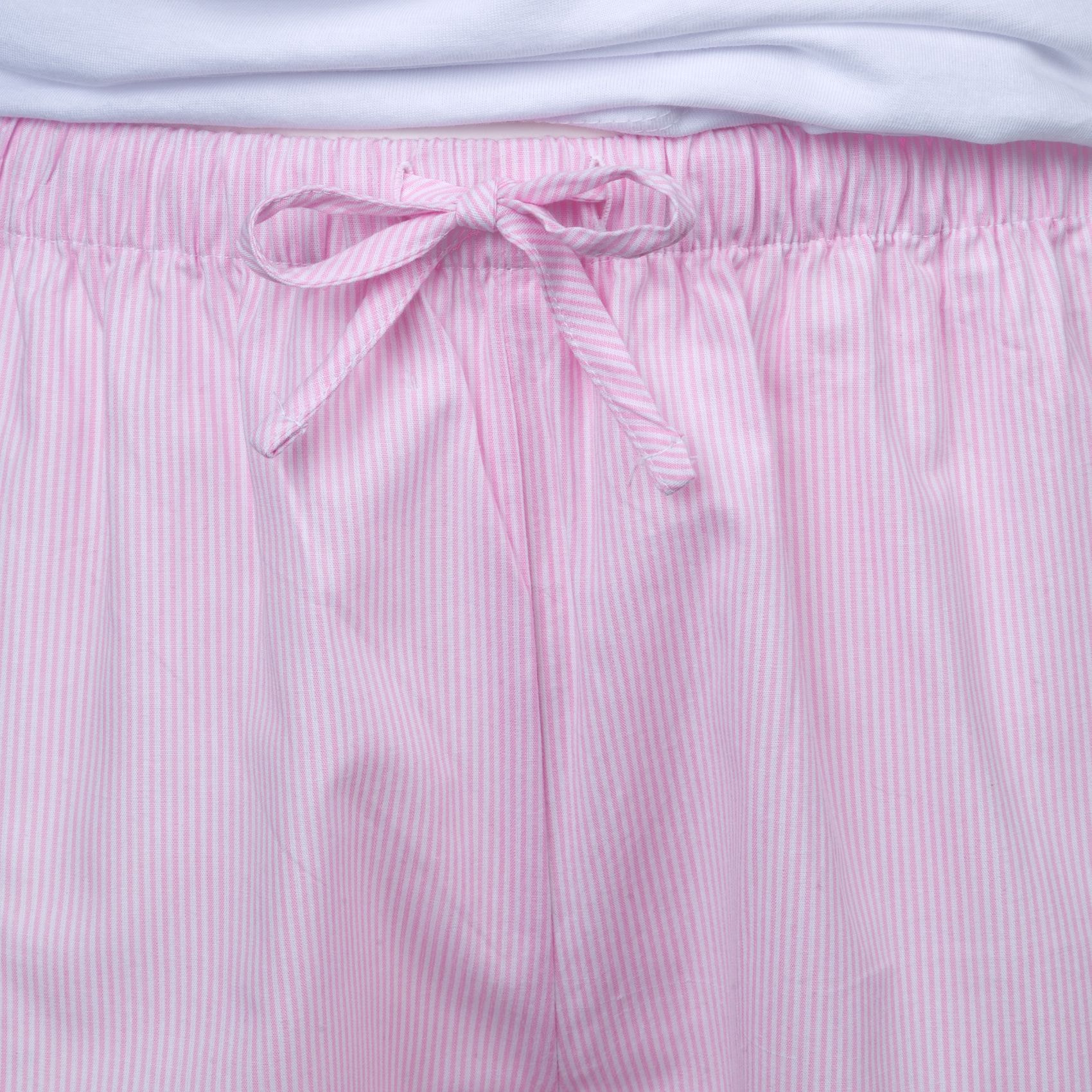 Pigiama leggero DONNA righe rosa