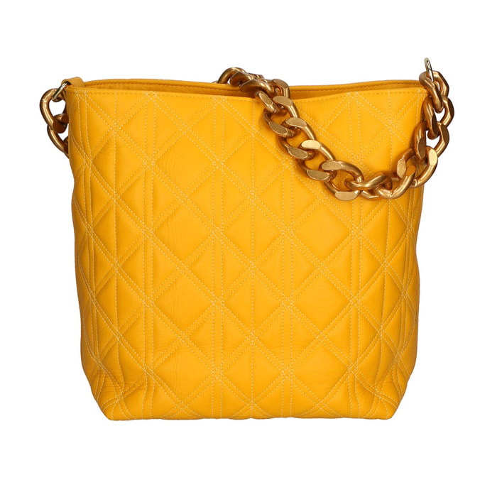 Borsa a spalla da donna - Modello Adra - Vera pelle - 31.0 x 17.0 x 15.5 cm