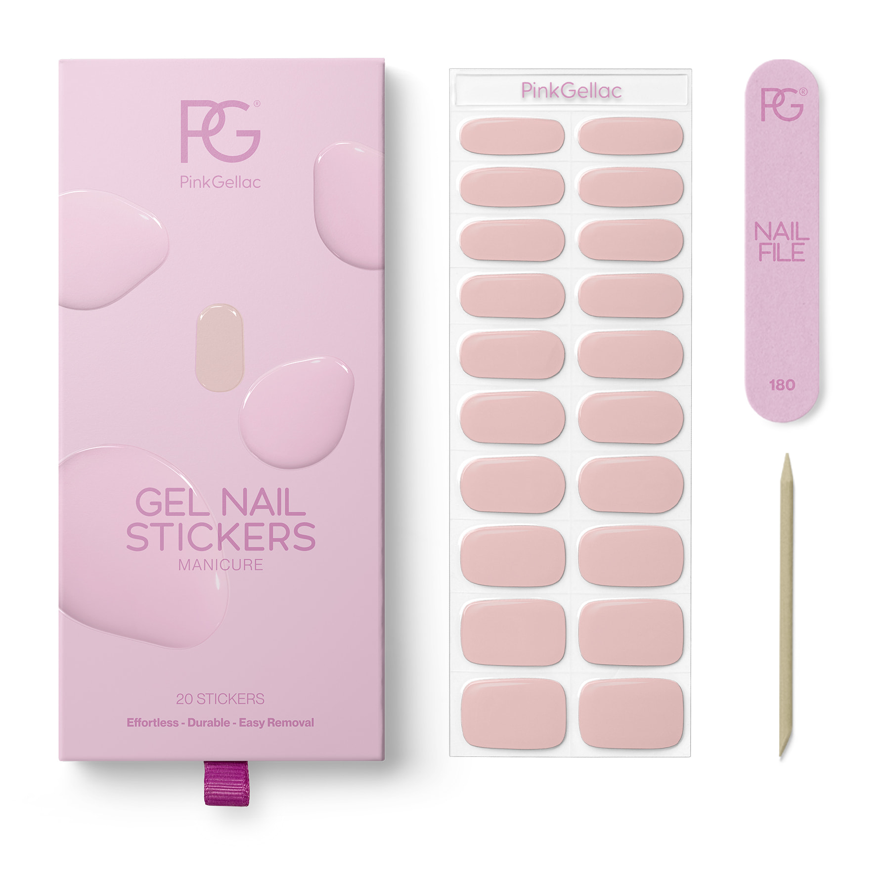 Stickers gel - 0044 Jelly Nude