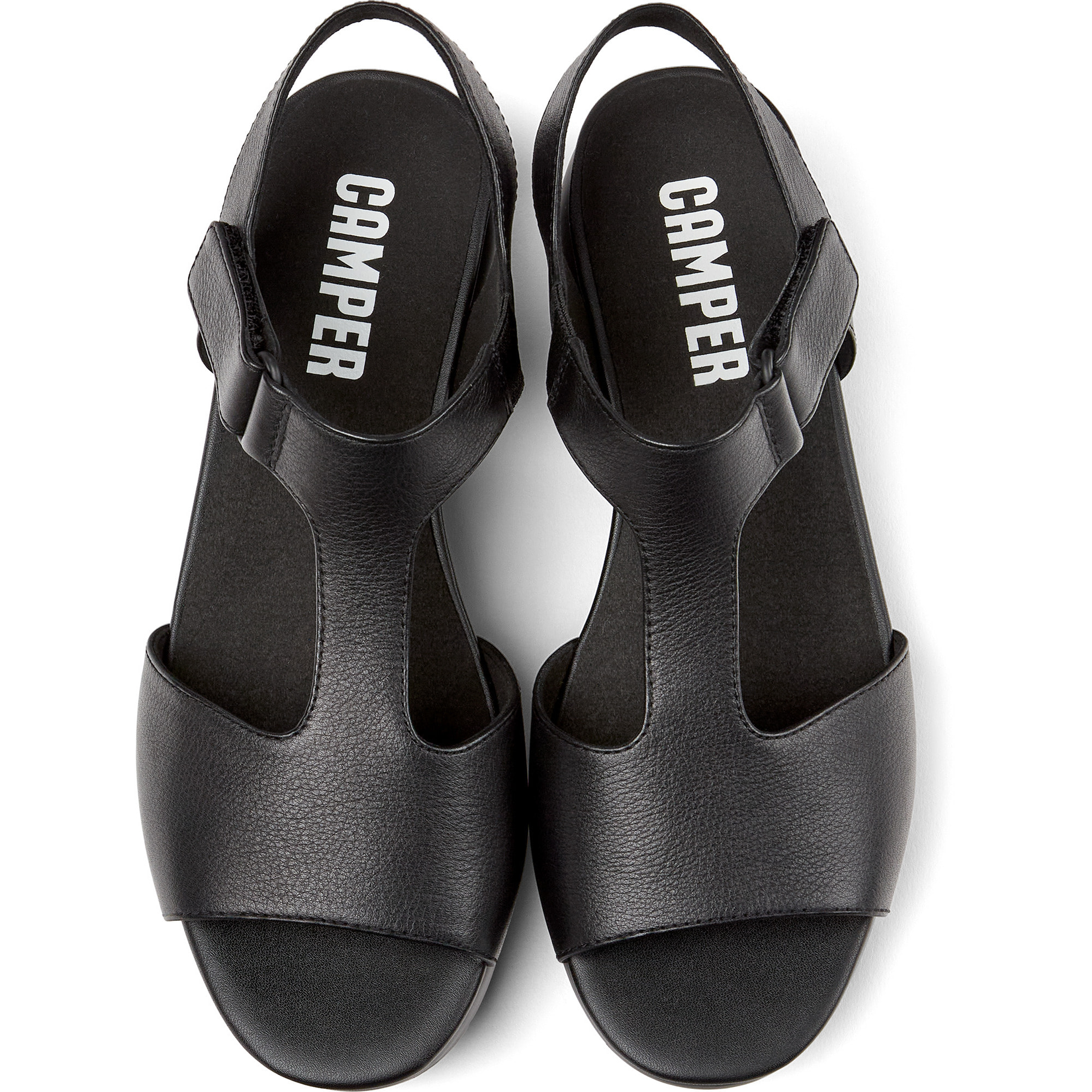 Sandalias - CAMPER Balloon - Negro - Piel (Becerro)
