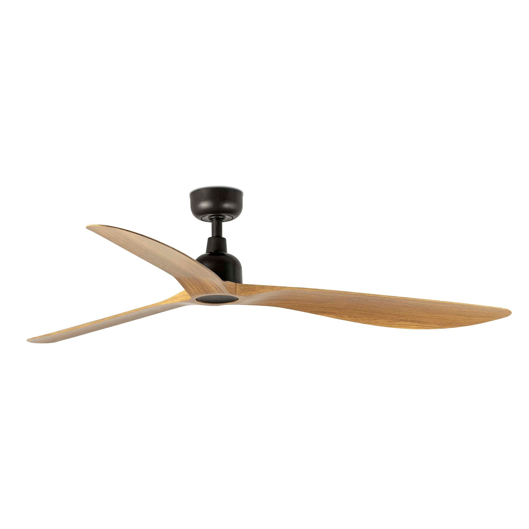 OUTWOOD L Ventilateur de plafond marron/bois chêne IP44