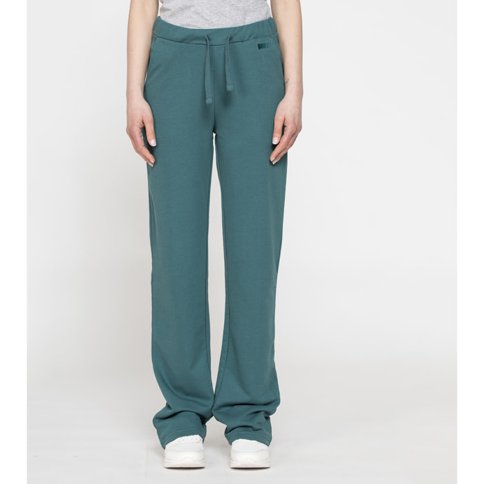 PANTALONE IN FELPA A ZAMPA