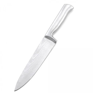 Couteau de chef argent 34cm - "nouvelle vague