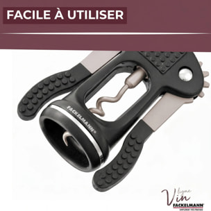Tire-bouchon à levier décapsuleur 17 cm Fackelmann Bar Concept