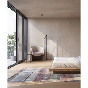 Tappeto Moderno Righe Soggiorno Salotto Beige