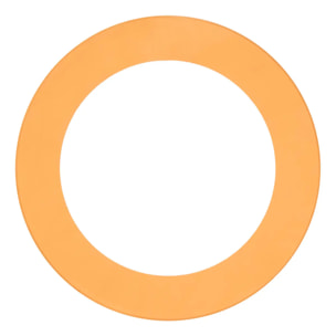 Jeu de morpion Pool 22,9x22,9x1,5 cm orange et violet