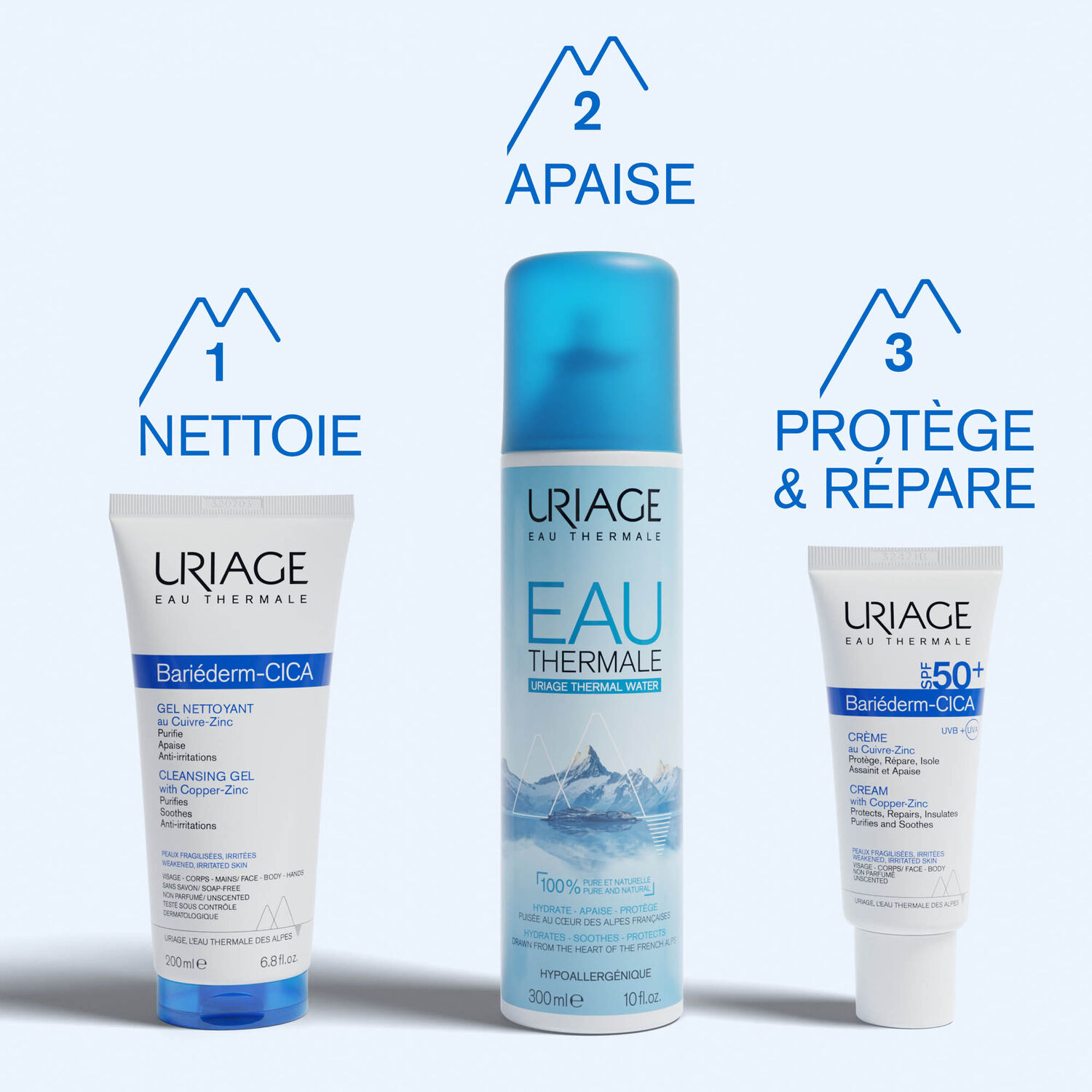 Bariéderm - Cica-Crème SPF50+ - Réparatrice au Cuivre-Zinc 40 ml